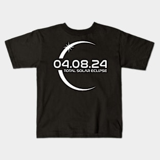 North America Totality 2024 Total Solar Eclipse April 8 2024 Kids T-Shirt